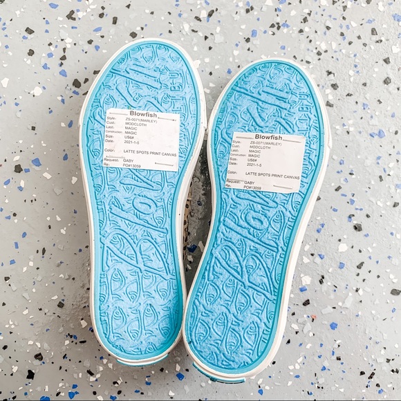 NBW BLOWFISH Cheetah Print Sneakers - Picture 7 of 7